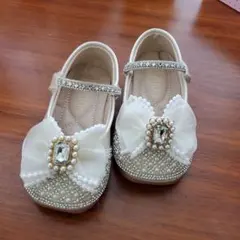 SHEIN 子供用ガールズシューズ フラットシューズ　14.0cm 発表会