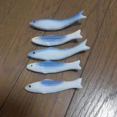 超ギリギリお値下げ、魚型箸置き 5個セット