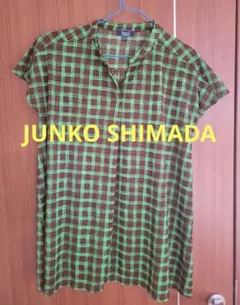 JUNKO SHIMADA 半袖チュニック　Mサイズのサムネイル