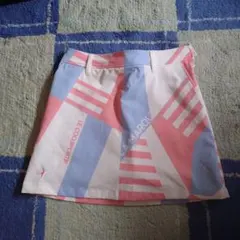 LE COQ SPORTIF 幾何学模様スカート