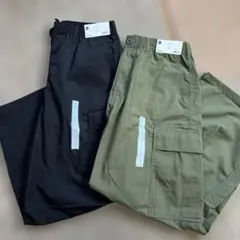 GU スーパーワイドカーゴパンツ Mサイズ 2色セット