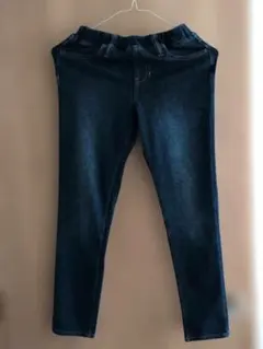 ダークブルー デニムスキニーパンツ 140サイズ