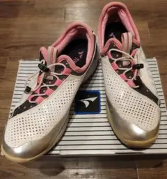 TourStage ゴルフシューズ 可愛い ホワイト/ピンク