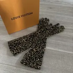 レディース　ヒョウ柄　ロング手袋　アニマル柄　冬　ドレス　パーティー　送料込み