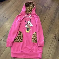 ミニーマウス プリント パーカー