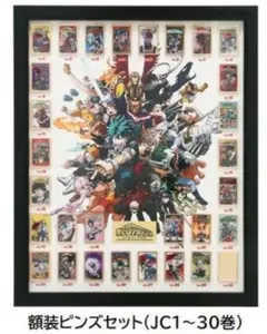 僕のヒーローアカデミア ヒロアカ展 額装ピンズセット - メルカリ