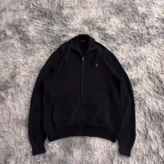 90s Polo Ralph Lauren ドライバーズニット　ジップアップ