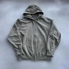 00s OLD UNIQLO フルジップパーカーY2Kカーキtech系