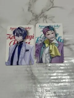 にじさんじ ジュンブラ フォト風カード　小柳ロウ　ジョー・力一