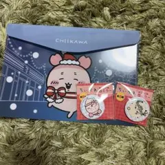 ちいかわ セブンイレブン フラットケース 缶ミラー 古本屋 カニ　ラッコ