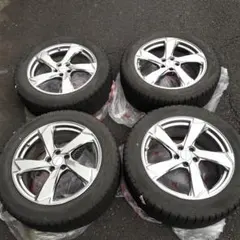 ボルボxc90 VST 4本セット スタッドレス245/55R19 ミシュラン ICE ASIMMETRICO 18インチスタッドレスタイヤホイールセット新品4本