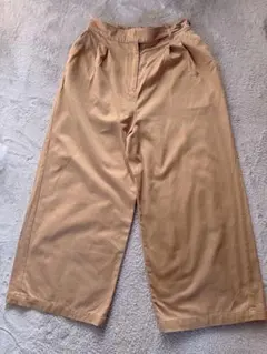BEAMS HEART ワイドパンツ フリーサイズ　ベージュ