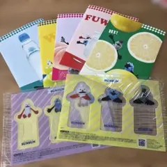 パペットスンスン ノート5冊 ブックマーカー2セット