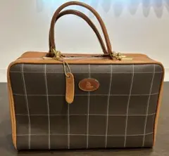 TEXIER ボストンバッグ フランス製 鍵付き ペイズリー柄 - メルカリ