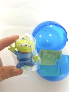 ディズニーキャラクター：カラーコレクションチャーム ・リトルグリーンメン