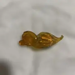 アンティーク　チューリップ　帯留め　鼈甲