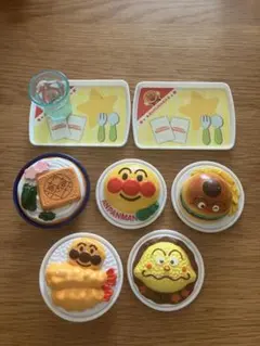 アンパンマン おみせいっぱい! ピカピカ光る! フードコート 食べ物のみ