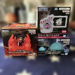 ワンピース　サボ　ペローナ　ロー　ルームライト3種セット