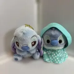 スティッチ ぬいぐるみ キーホルダー付き 約10cm