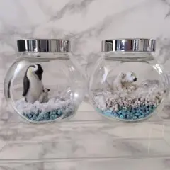 ペンギンとホッキョクグマのスノードームセット - メルカリ