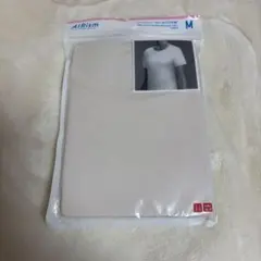 【新品、未開封】AIRism クルーネック（半袖）Mサイズ