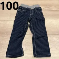 MPS ストライプ柄デニムパンツ 100cm