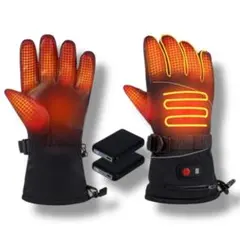 電熱グローブ 防寒手袋 バッテリー付き 3Mシンサレート タッチパネル対応