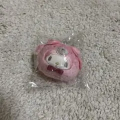 サンリオ 起き上がりぬいぐるみマスコット ラテクマバージョン マイメロディ