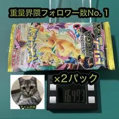 ポケモンカード　メガドリームex ×2パック