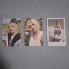 Stray Kids　スキズ　 MAXIDENT ヒョンジン　トレカ３枚セット