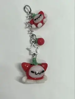 トマトネコキーホルダー