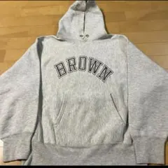 初期トリコ BROWN チャンピオン リバースウィーブ パーカー