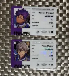 大神晃牙 乙狩アドニス TRIPカード セット