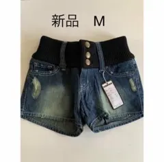 女性用ストレッチデニムショーツポケットカジュアルウォッシュブルージーンコットン