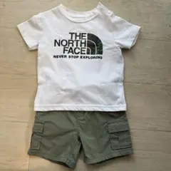 THE NORTH FACE キッズ Tシャツ90、gapカーゴパンツ