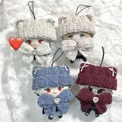 【にじぱぺっと】ぬい服 ぬい帽子 猫耳