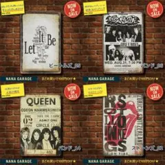 ★ふう様専用_01★ブリキ看板 Let it be[20260118]デザイン