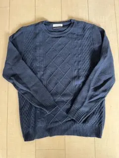 ユニバーサルランゲージ 100%カシミヤクルーネックセーター