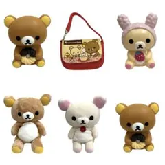 リラックマ　コリラックマ　平成レトロ　平成　ぬいぐるみ　貯金箱　ネオ森ガール