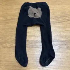 GAP タイツ くま ブラック 0-12m