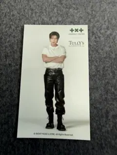TXT TULLY'S 公式 ステッカー テヒョン　日本限定 タリーズ　モアコンのサムネイル
