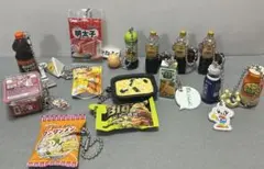 ガチャガチャ ミニチュアキーホルダー まとめ売り 食べ物 飲み物