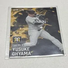 阪神タイガース 大山悠輔 プロ野球チップスカード