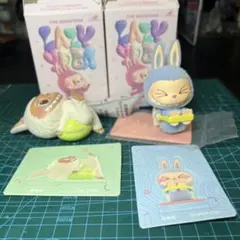 ラブブ labubu THE MONSTERS LAZY YOGA 2つセット