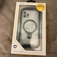 iFace iPhone12/12Proケース　BLACK MagSafe対応