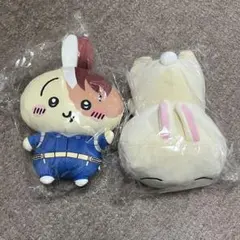 ちいかわ　うさぎ　ぬいぐるみ　だららんBIG 僕ヒロ　轟焦凍　めちゃもふっと