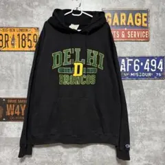 Champion カレッジプリント パーカー DELHI BRONCOS 古着