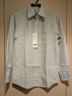 UNIQLO U コットンリネンストライプシャツ ユニクロ 長袖