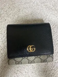 GUCCI 二つ折り財布 マーモント