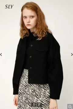SLY スライ SHORT MILITARY JK BLKのサムネイル